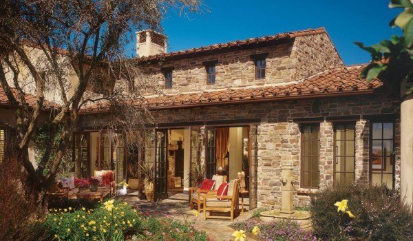 imitation-cultured-thin stone southwest style house
