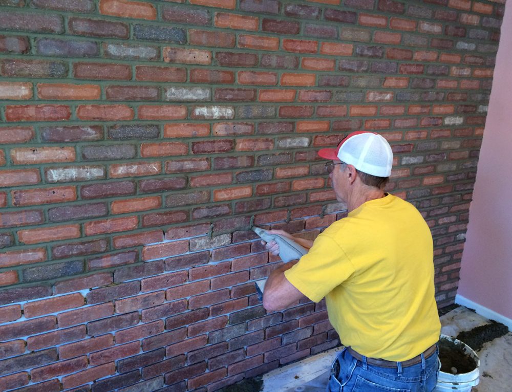 Installing Thin Brick – Morris Brick & Stone