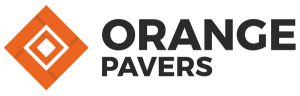 orange pavers
