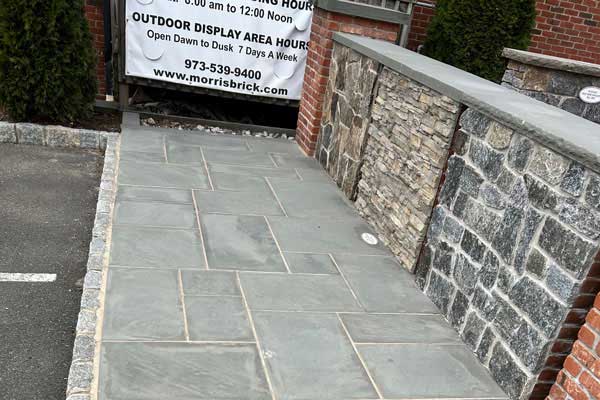 Outdoor display area at morris brck open dawn to dusk