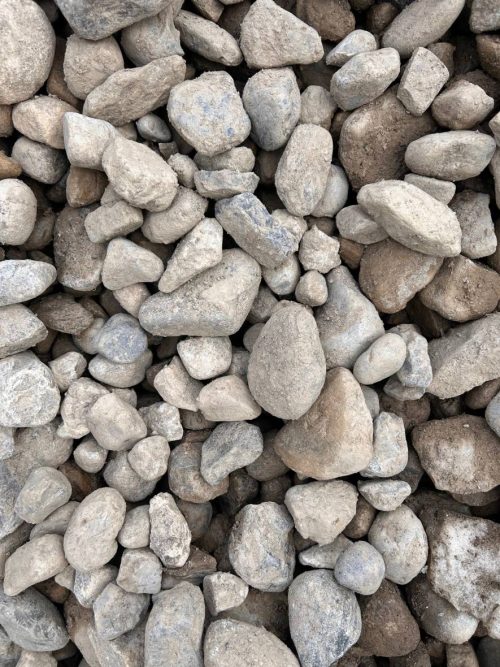 Delaware 1-3” River Rock (Not Washed)